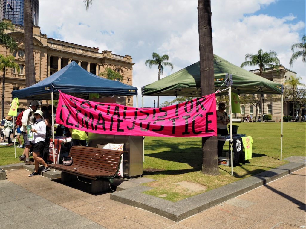 Socialists for Climate Justice, Brisbane. Celosvětová stávka za klima.