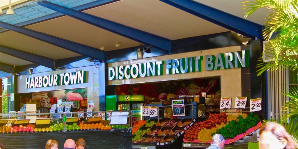 Harbour Town Discount Fruit Barn, Gold Coast, 2020