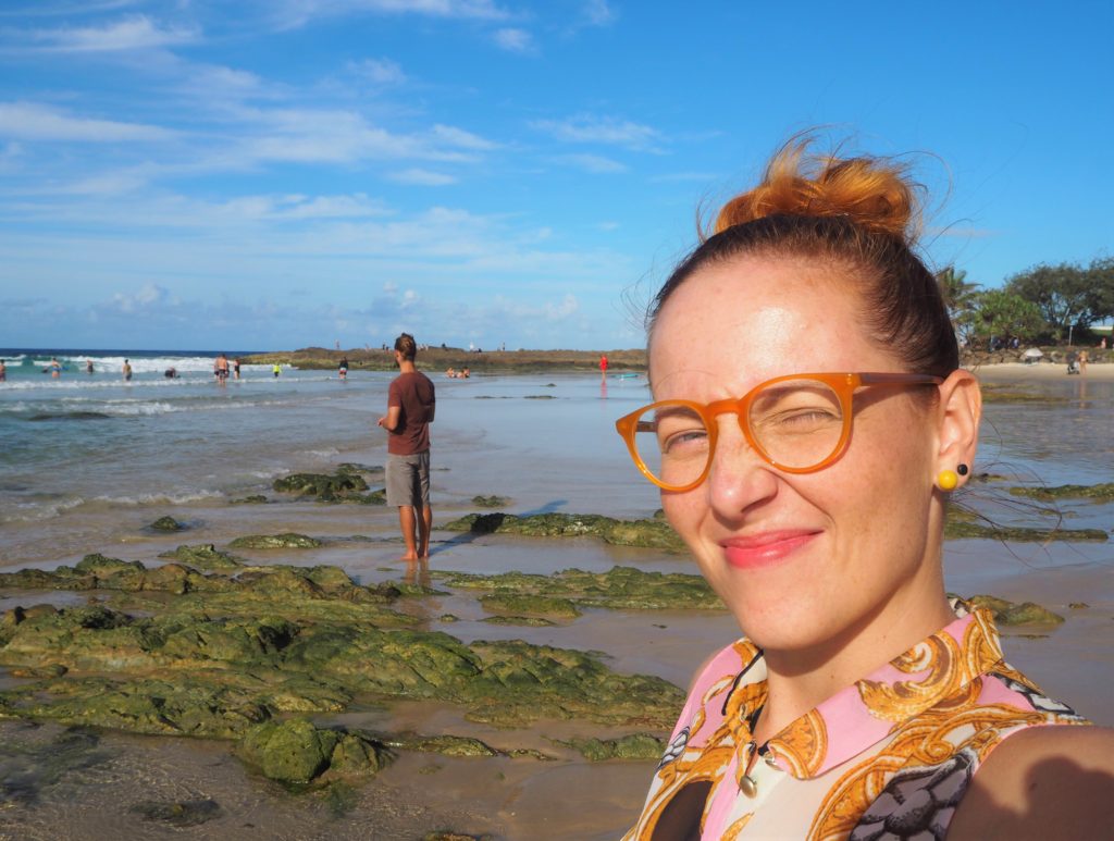 Lenka a Adam Snapper Rocks, Gold Coast, 2020.